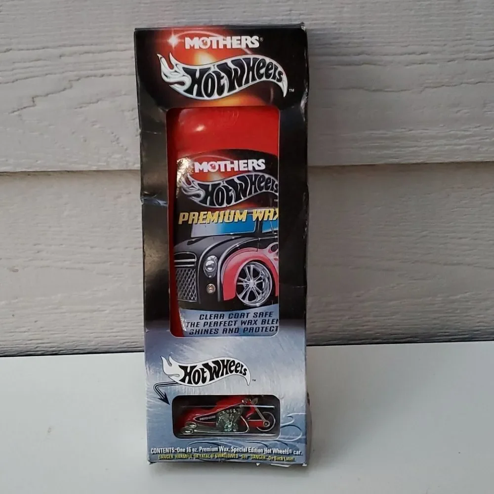 Hot Wheels Mothers Car Wax Motorcycle 2003